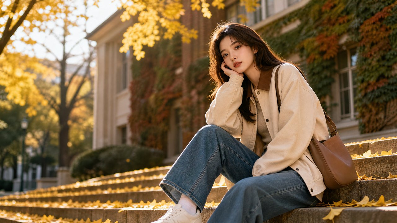 暗网 秋季写真：美少女摄影教程传媒